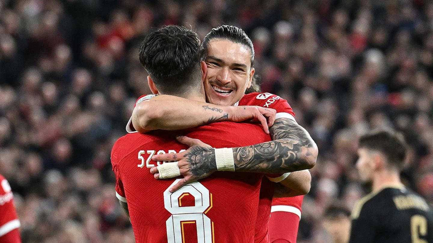 Liverpool 6-1 Sparta Prague: Watch highlights and full 90 minutes