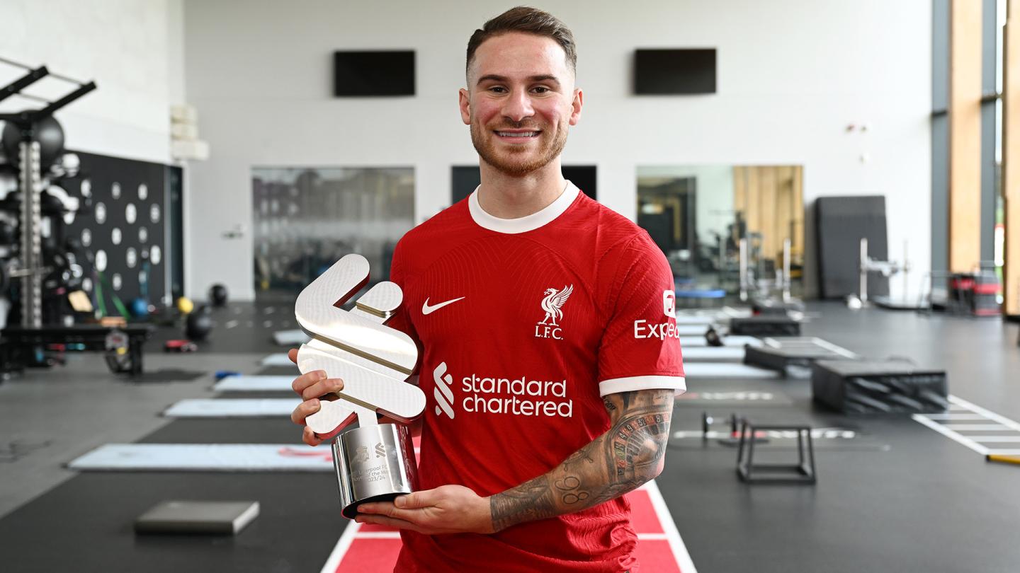 Alexis Mac Allister wurde zum Liverpooler Spieler des Monats März
