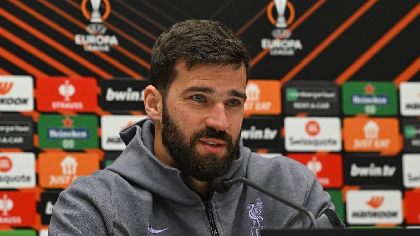 Alisson Becker on Atalanta, improving performances and return from injury - Liverpool FC