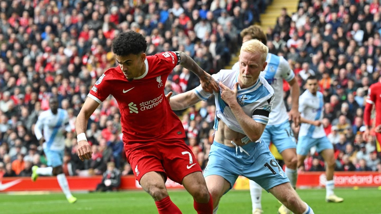 Liverpool beaten 1-0 by Crystal Palace at Anfield