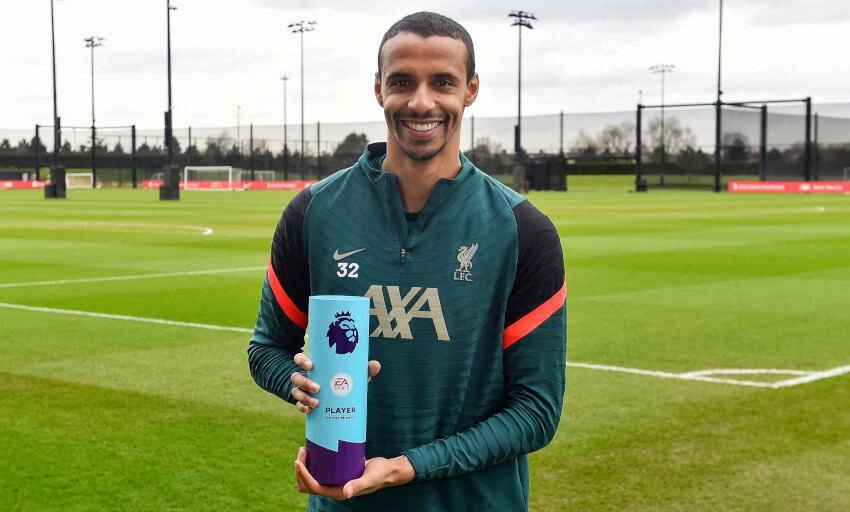 March 2022: Winning the Premier League Player of the Month award