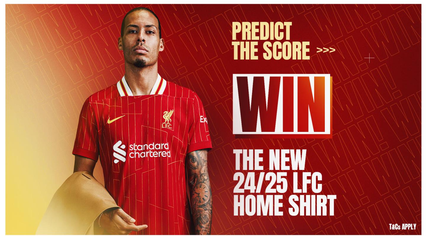 Predict the score for Liverpool v Tottenham Hotspur Liverpool FC