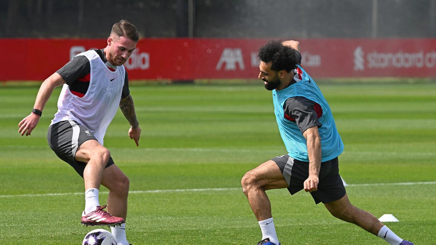 47 training photos: Liverpool's Thursday prep for Tottenham clash