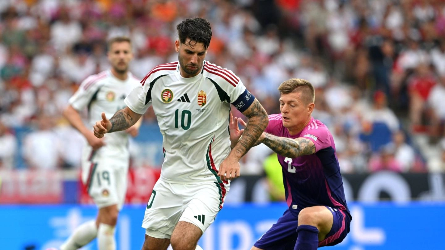 Euro 2024: Dominik Szoboszlai è il capitano dell'Ungheria nella sconfitta contro la Germania