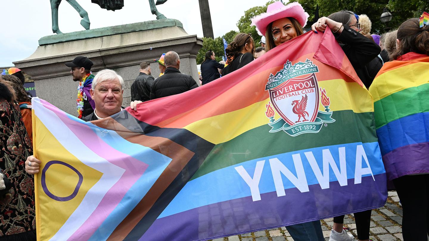 Photos: Liverpool FC joins Pride in Liverpool march – Liverpool FC