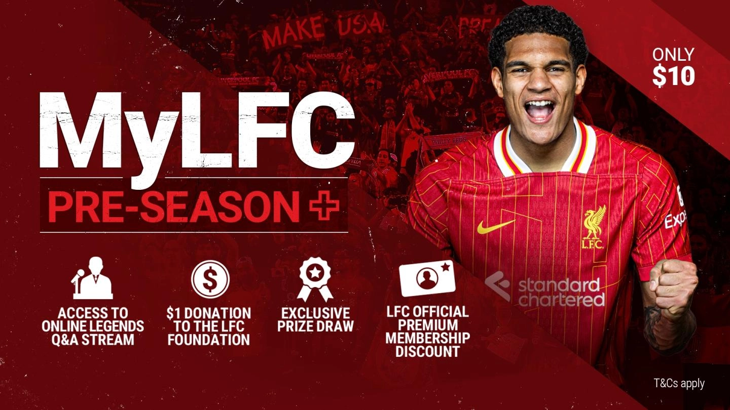 The all-new MyLFC Pre-Season+ is here