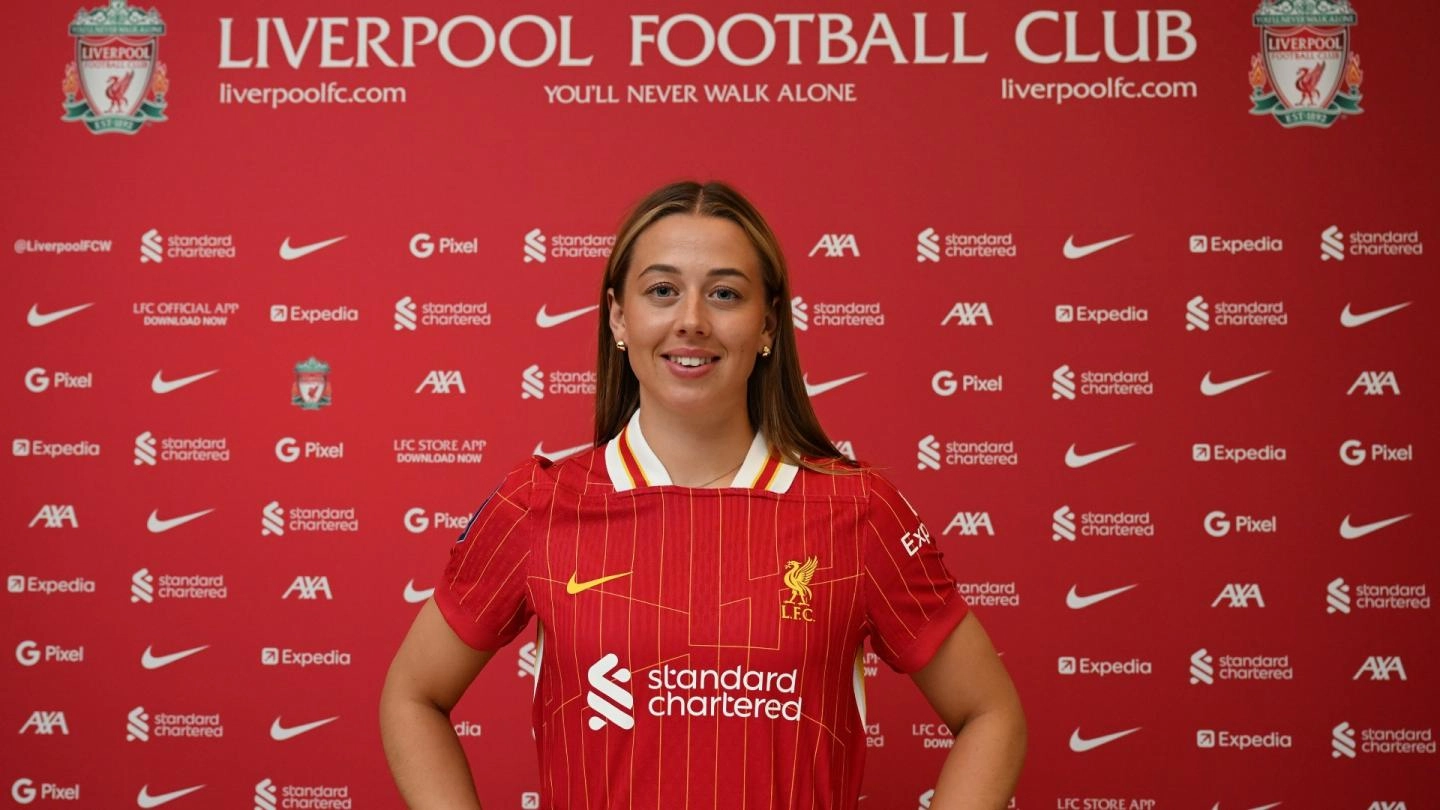 'I'm very happy and proud to be here' - Cornelia Kapocs on signing for LFC Women