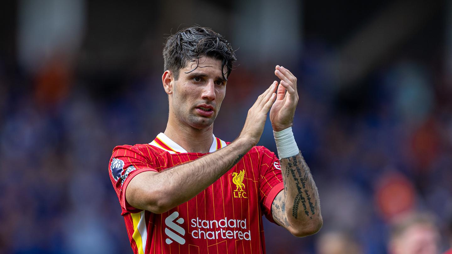 2024-25 プレミアリーグ リバプール SZOBOSZLAI 8番Sサイズ Nike Liverpool Home Szoboszlai 8 Jersey 2024-2025 (Premier