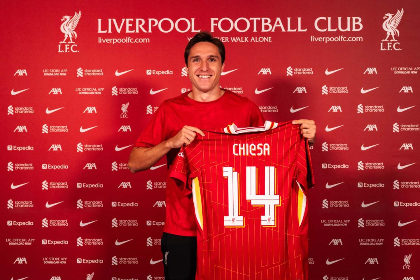 Federico Chiesa's Liverpool shirt number revealed - Liverpool FC