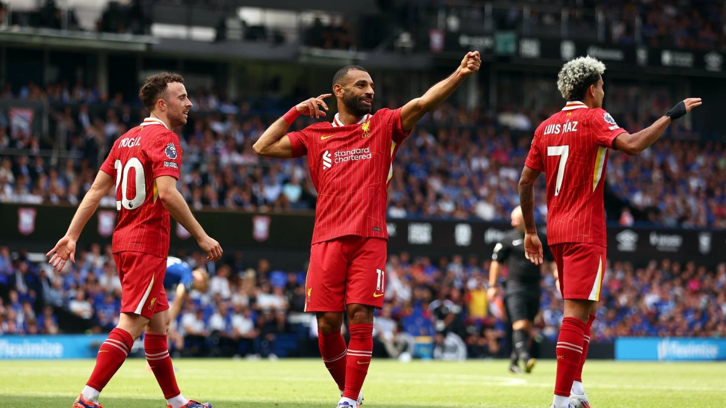 'I always try to help the team' - Mohamed Salah speaks after Liverpool win at Ipswich