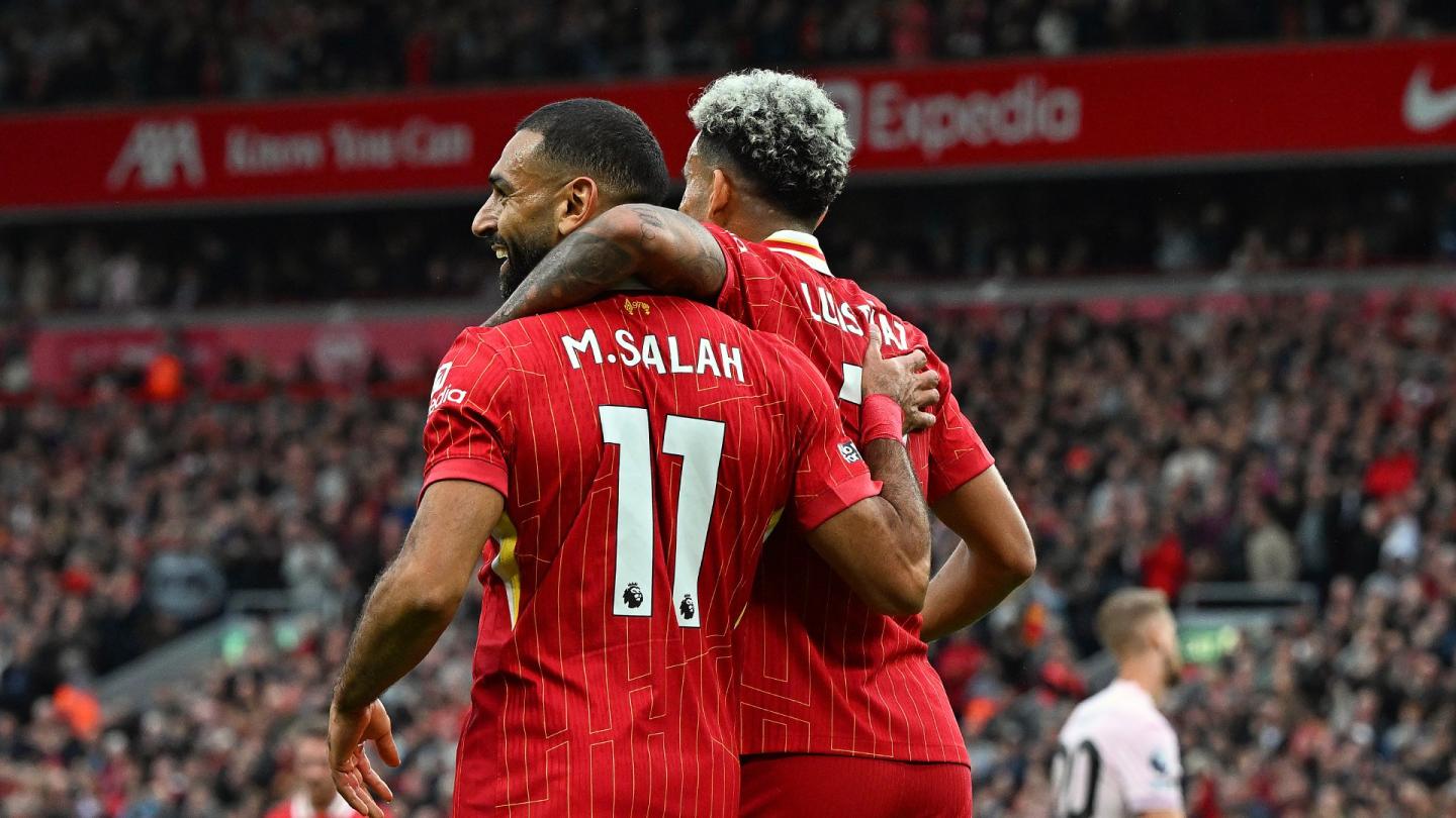 Goals From Luis Diaz And Mo Salah See Liverpool Beat Brentford 2 0 At Goals From Luis Diaz And Mo Salah See Liverpool Beat Brentford 2 0 At