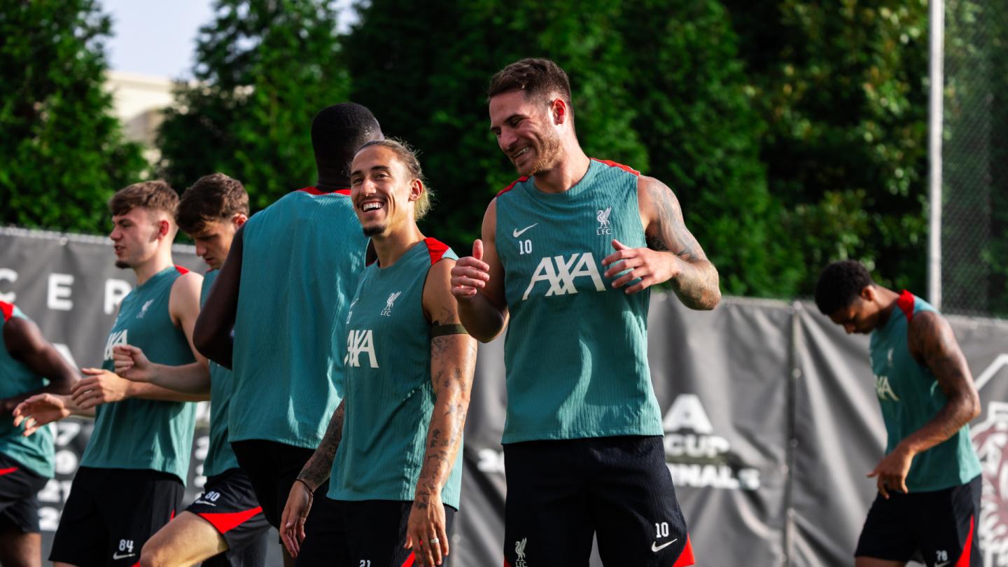 Spectacular Training Photos: Liverpool's Thursday Prep For Community Shield Clash View in 4K Spectacular Training Photos: Liverpool's Thursday Prep For Community Shield Clash View in 4K