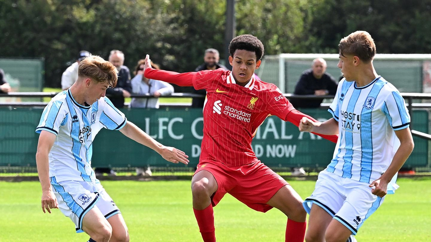 U18s match report: Liverpool edged out by Middlesbrough in Kirkby