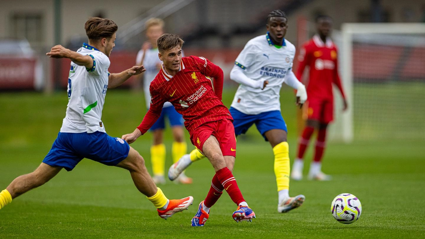 U21s match report: Reds beaten by PSV in PL International Cup opener