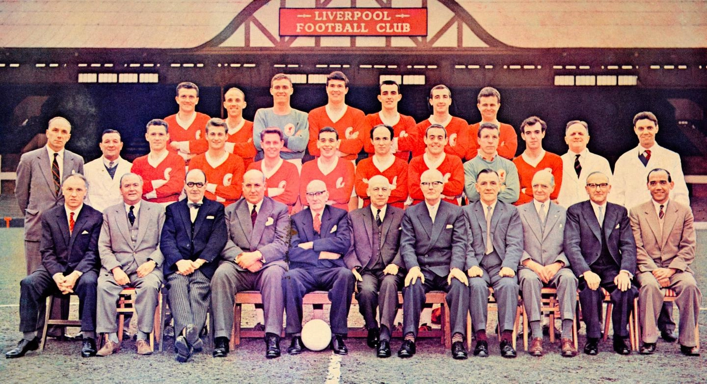 Liverpool FC following their 1962 Second Division championship