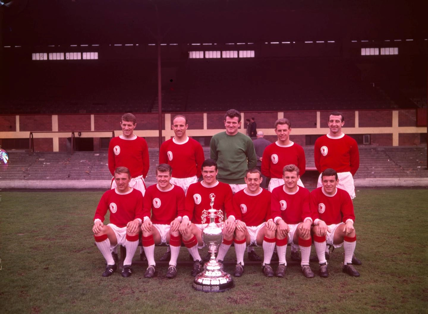 The Reds’ title-winning team in 1963-64