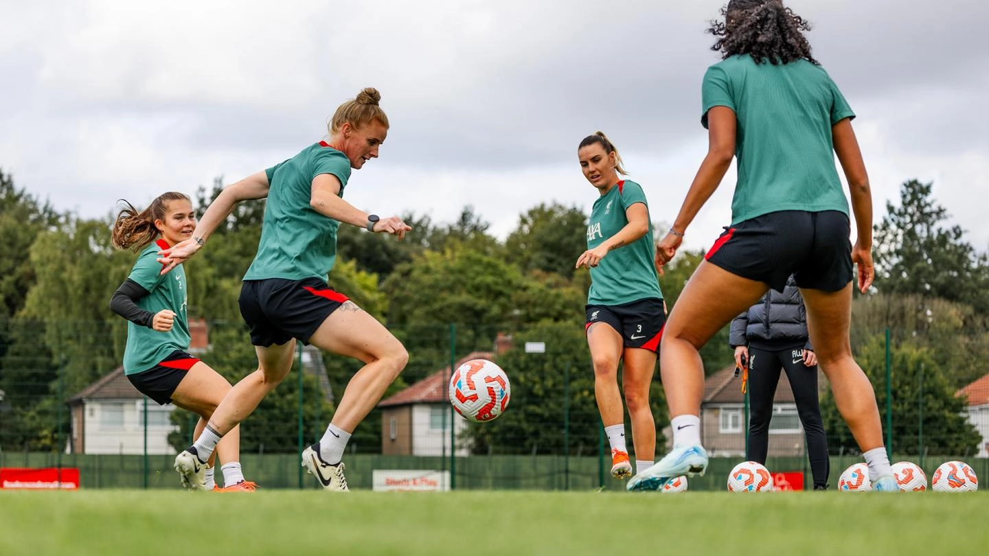 Photos: LFC Women prepare for St Helens friendly versus Everton