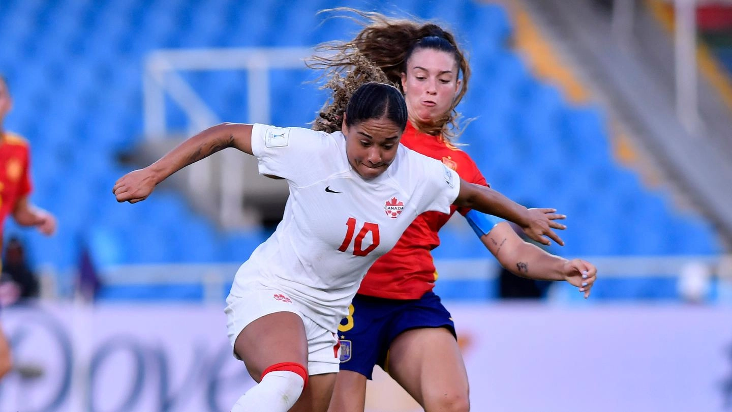 Olivia Smith's Canada beaten by Spain at U20 Women's World Cup