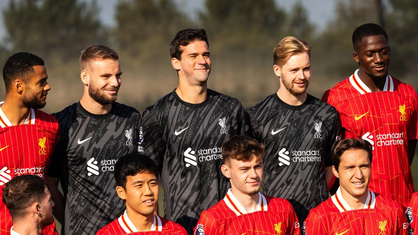 Squad photo day: Behind the scenes as Reds pose for annual picture