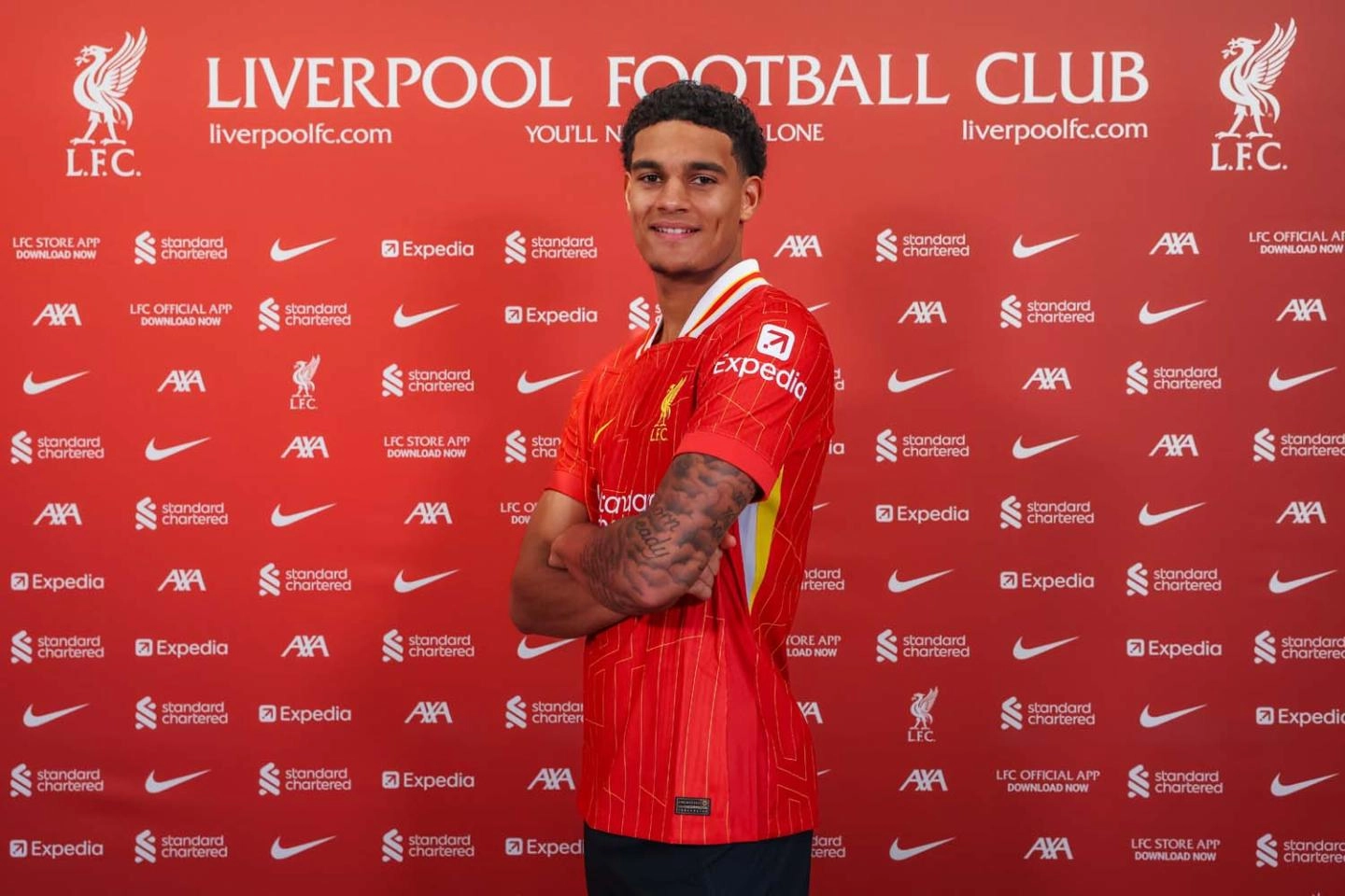 In Photos: Jarell Quansah Signs New LFC Deal At AXA Training Centre ...