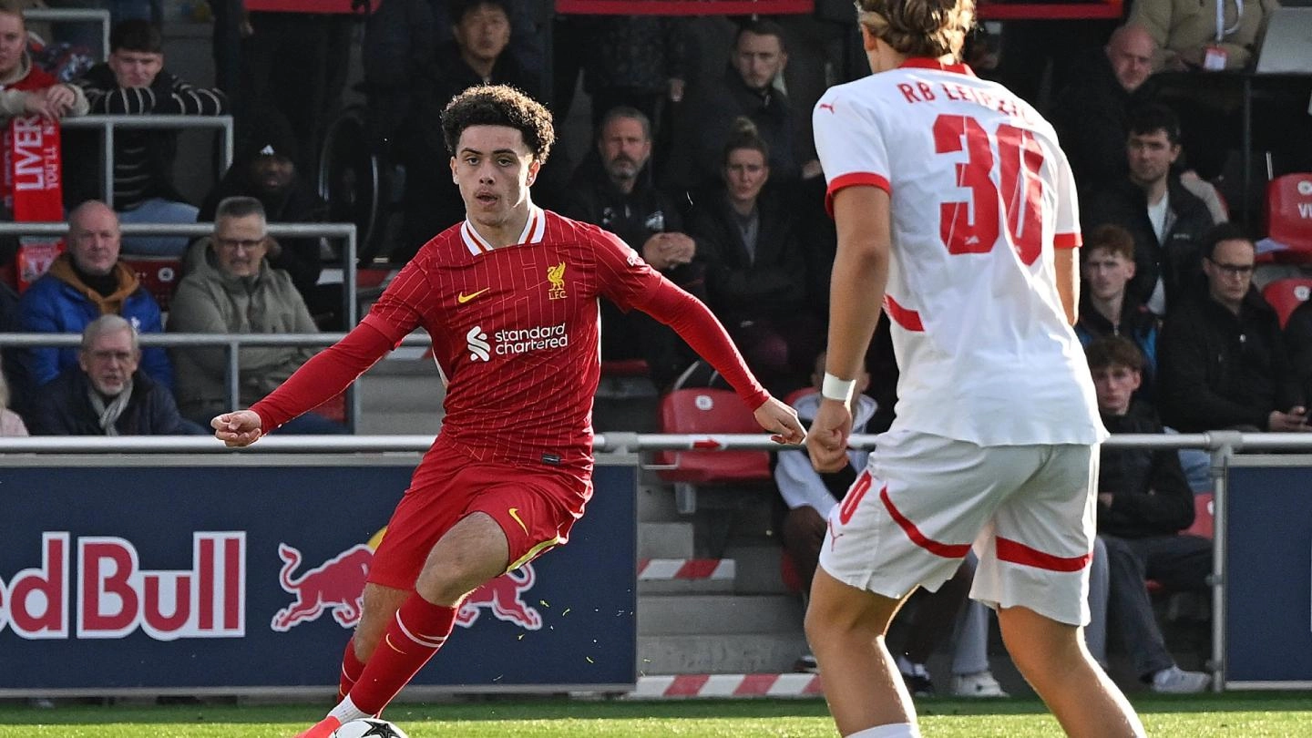 Relatório da partida da Youth League: Morrison no placar, mas o Liverpool foi derrotado pelo RB Leipzig