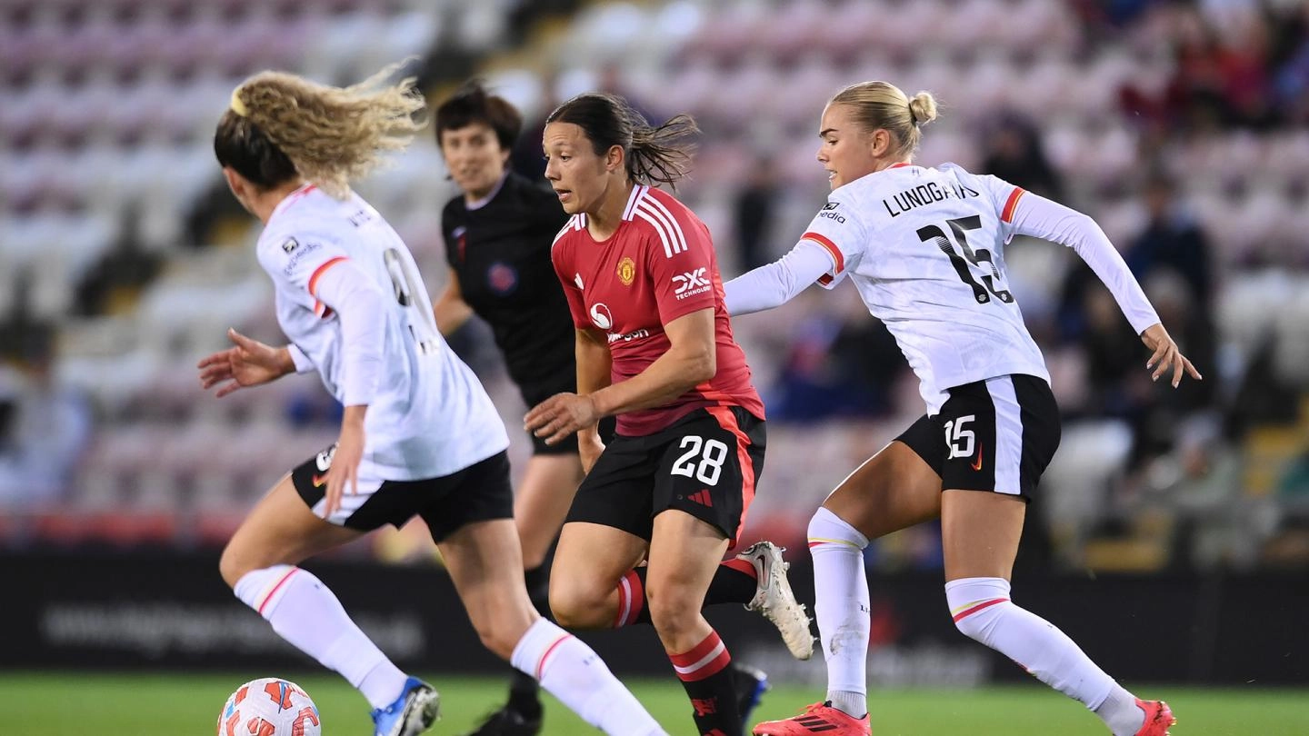 Il Liverpool battuto in casa del Manchester United nella Coppa di Lega femminile