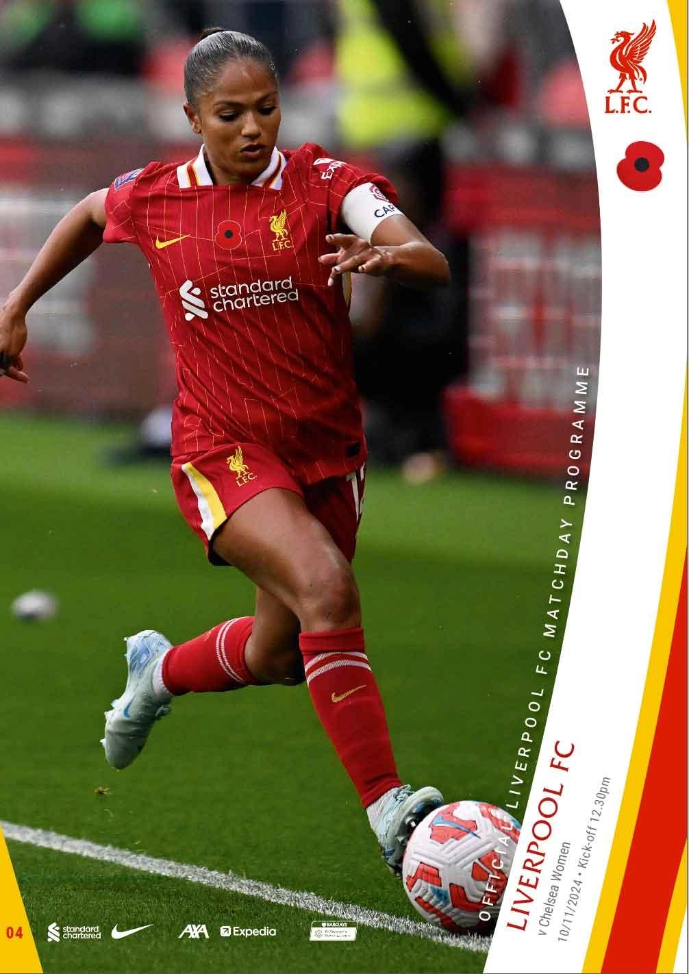 LIVERPOOL FC WOMEN PROGRAMME