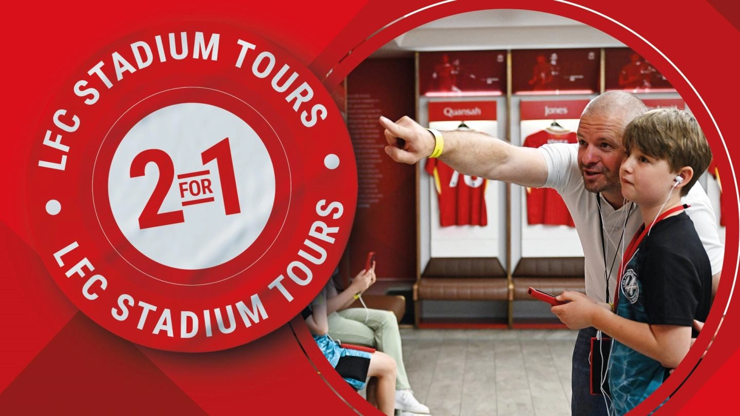 2 For 1 Stadium Tours this January 2 For 1 Stadium Tours this January