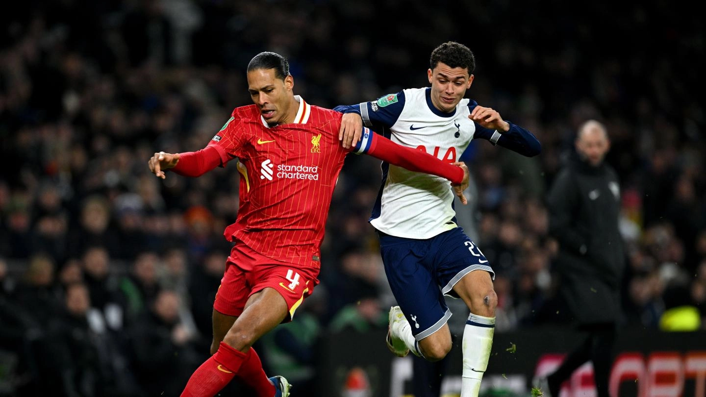 Liverpool beaten at Tottenham in Carabao Cup semi-final opening leg