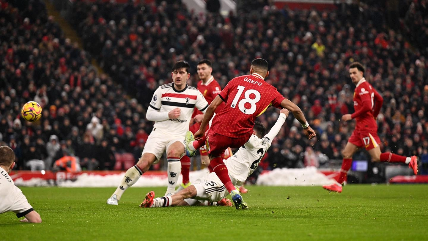 Fotos del partido: Liverpool 2-2 Manchester United en Anfield Fotos del partido: Liverpool 2-2 Manchester United en Anfield