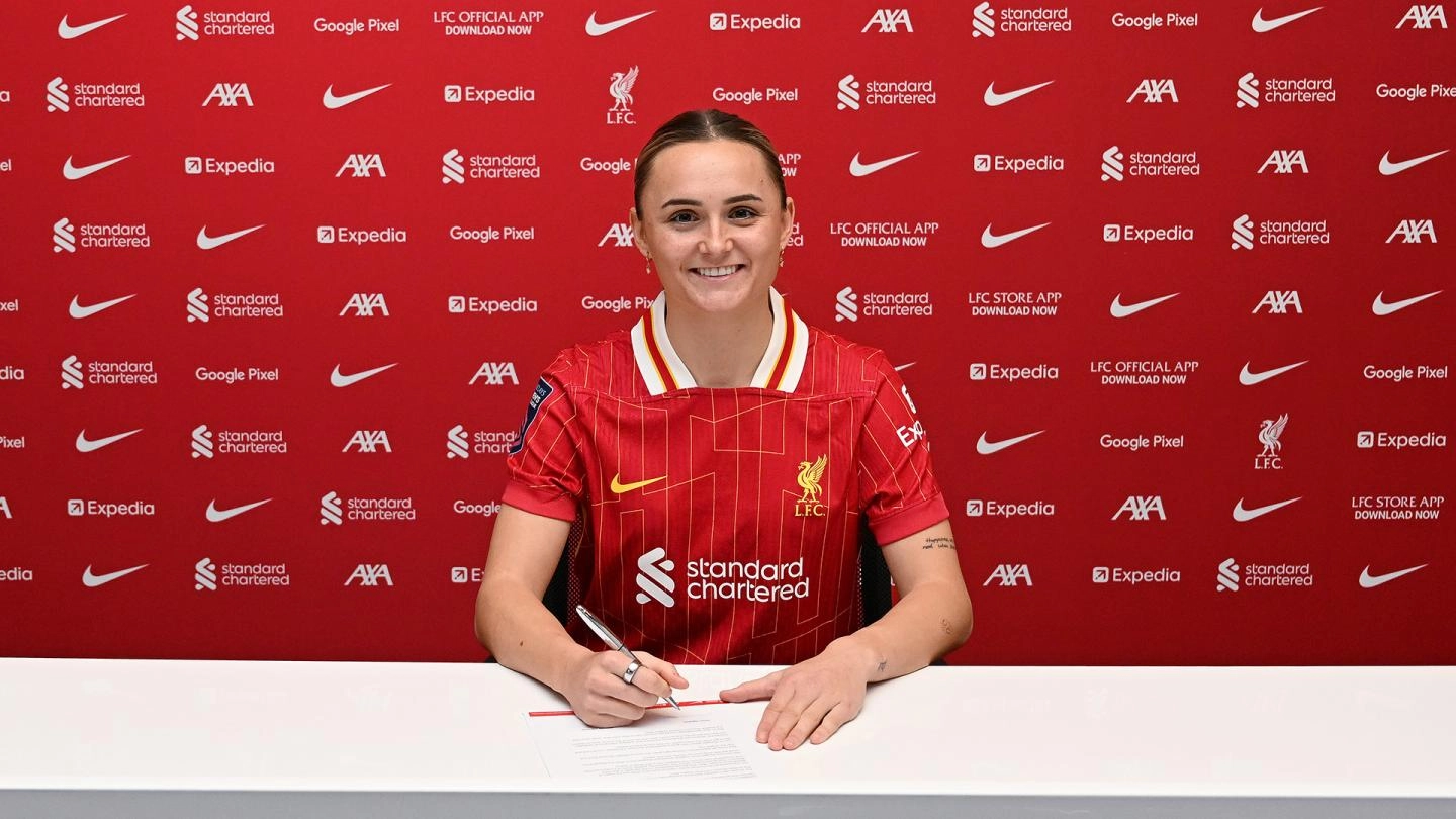 LFC Women sign Bayern Munich midfielder Sam Kerr on loan