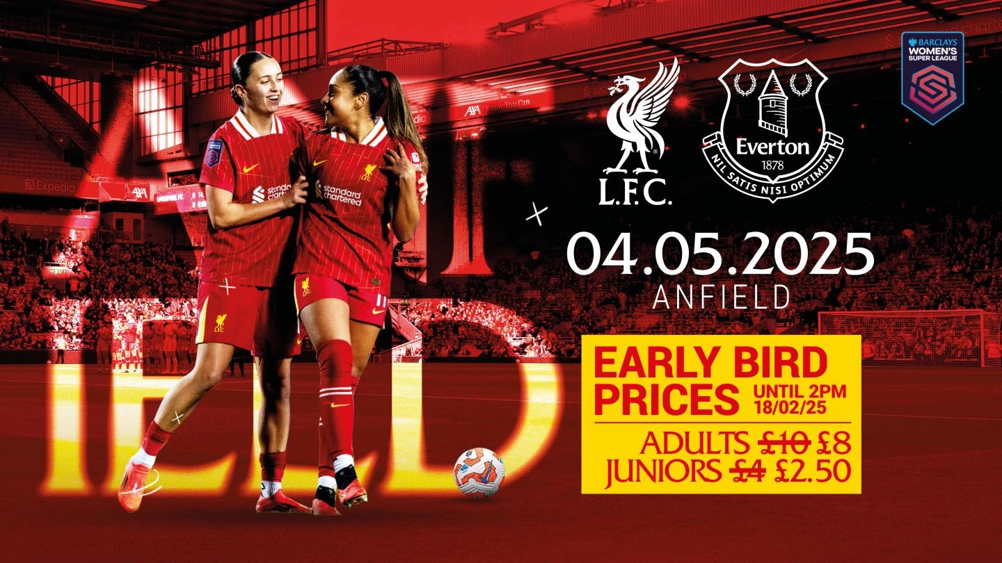 Women v Everton early bird tickets