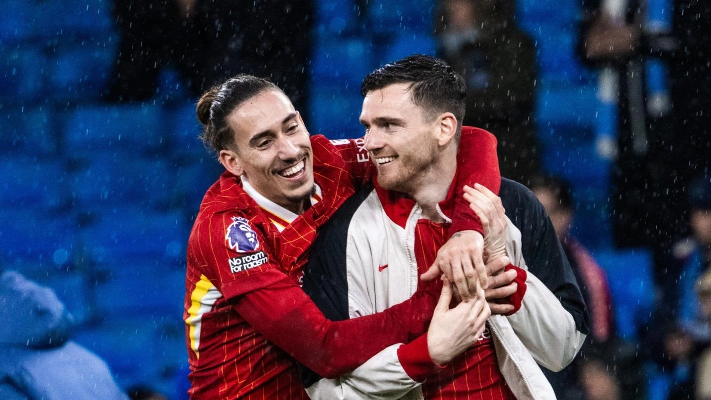 What Andy Robertson loved most about Liverpool's win at Man City