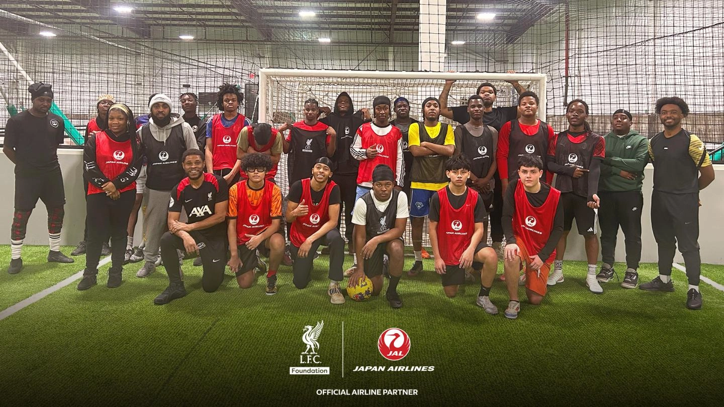 JAL Soccer Works launch photo