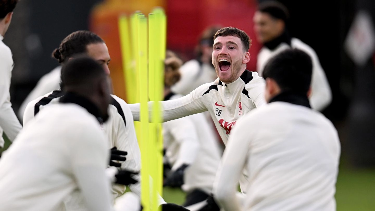Training photos: Liverpool get set for Carabao Cup semi-final decider against Tottenham
