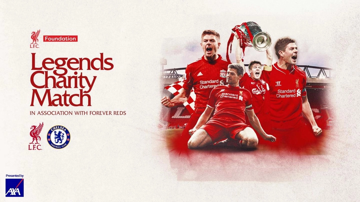 Steven Gerrard to make Anfield return for LFC Legends match