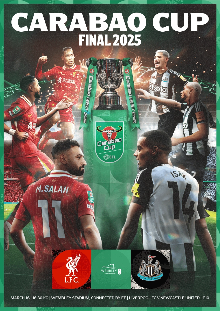 Liverpool v Newcastle: Pre-order your Carabao Cup final matchday ...