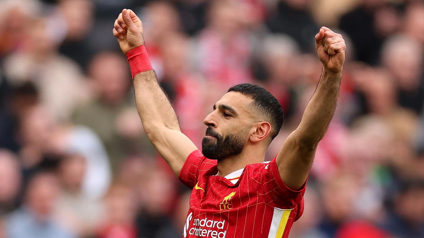 Mohamed Salah rises to outright third on Liverpool's all-time top scorers list
