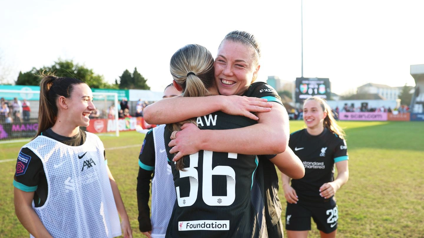 'Buzzing' - Laws and Roman Haug describe Women's FA Cup joy for Reds