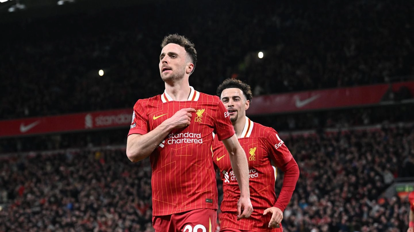 Serangan Diogo Jota mengamankan kemenangan derby dan keunggulan 12 poin untuk Liverpool