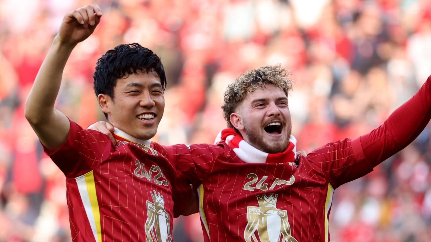 'Togetherness and experience' - Harvey Elliott on how Liverpool achieved title glory