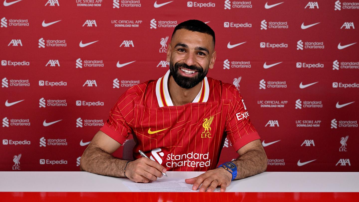 モハメド・サラがリバプールFCと新契約を締結 - Liverpool FC モハメド・サラがリバプールFCと新契約を締結 - Liverpool FC