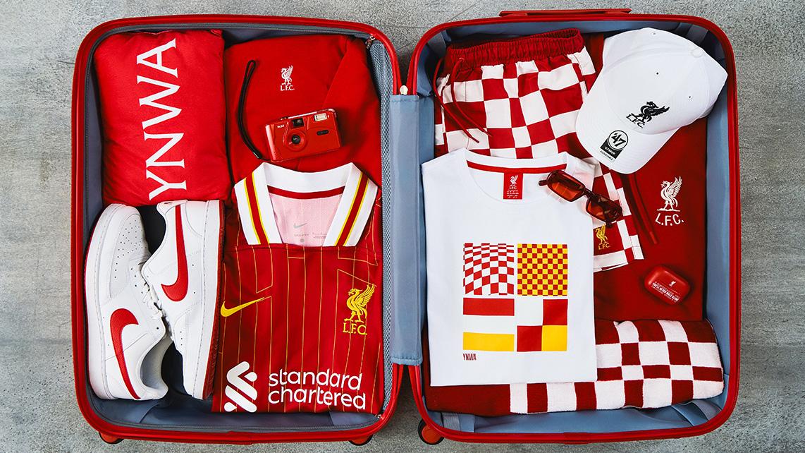 旅行の必需品：LFCリテールで2025年のプレシーズンに備えましょう 