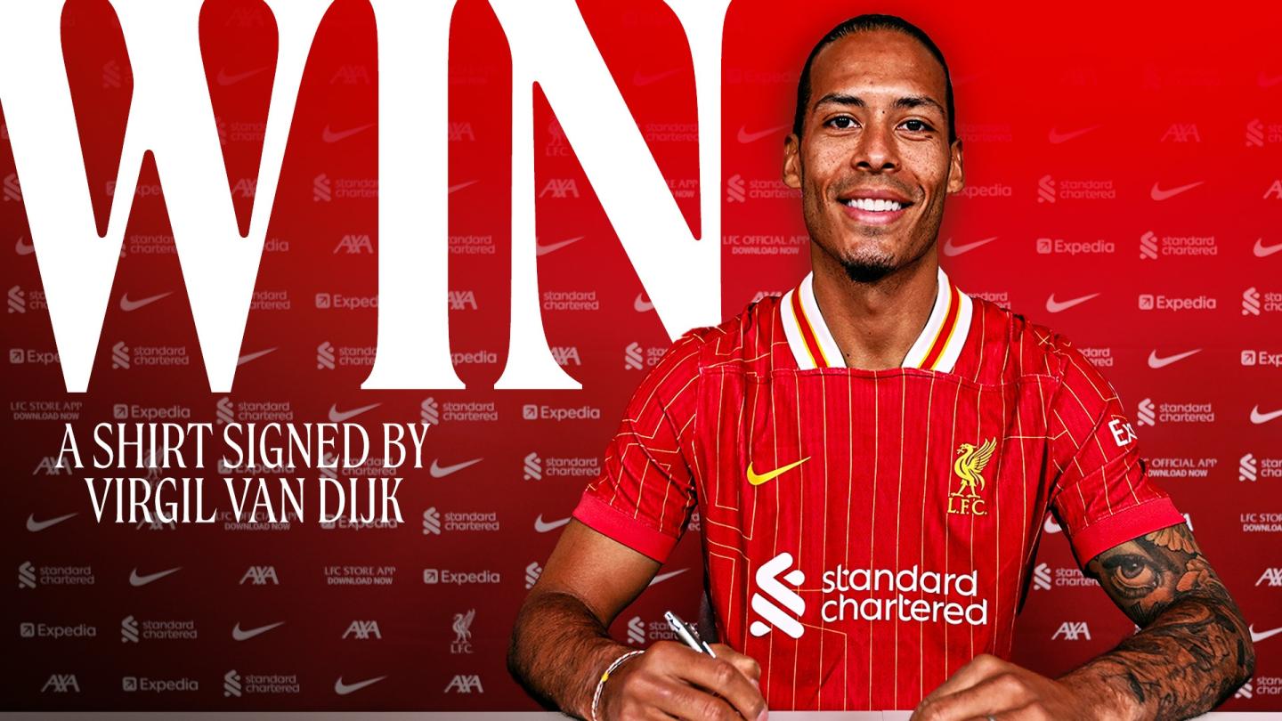 MyLFCの新コンペティションでヴァージル・ヴァン・ダイクの MyLFCの新コンペティションでヴァージル・ヴァン・ダイクの