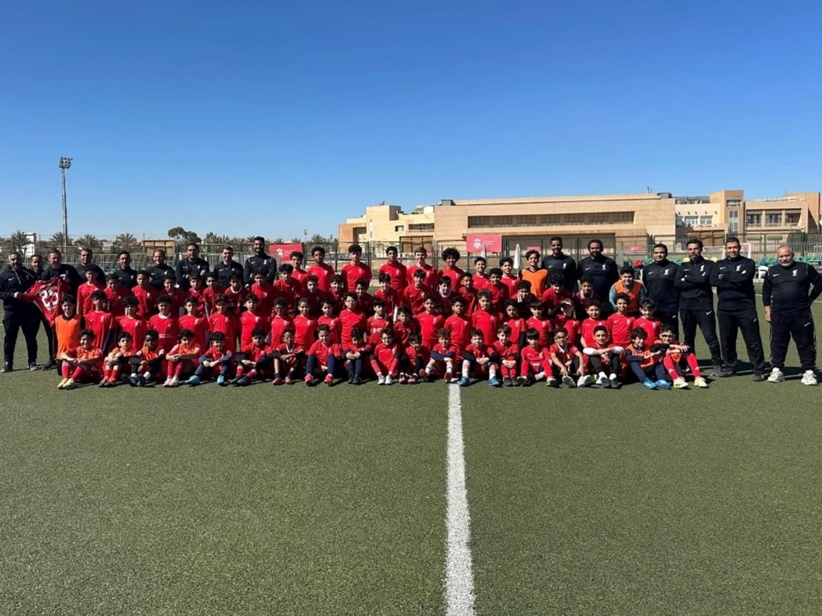 LFC IA Egypt players and coaches