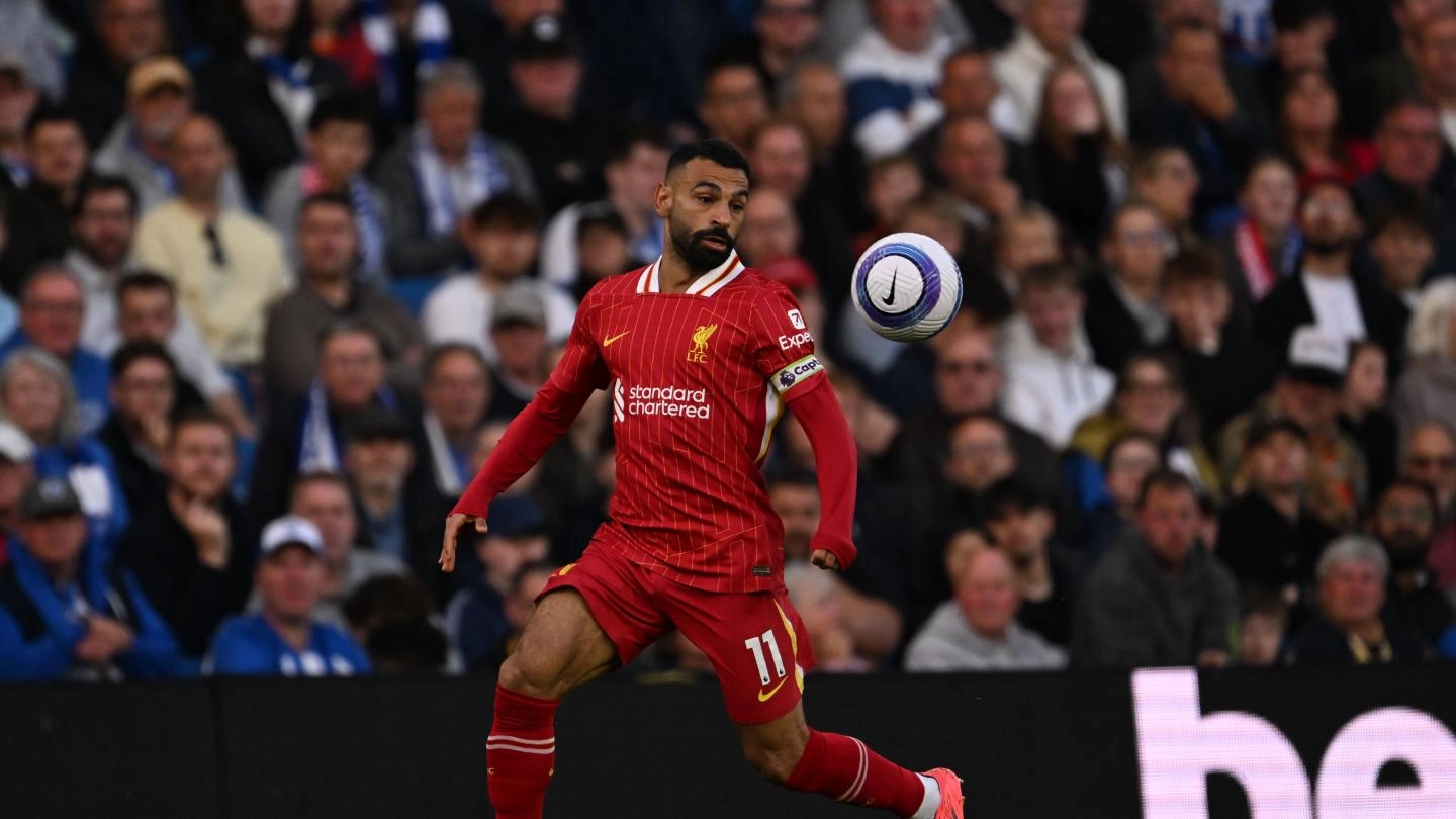 Mohamed Salah makes 400th appearance for Liverpool
