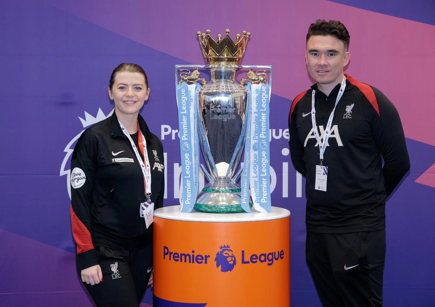 LFCF Staff members attending PL event at Wembley