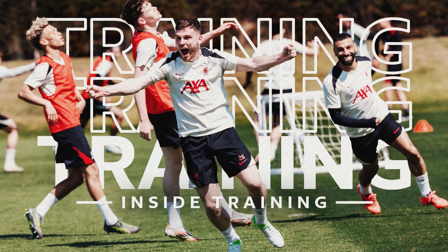 Inside Training: Behind-the-scenes access with the champions on Friday ...