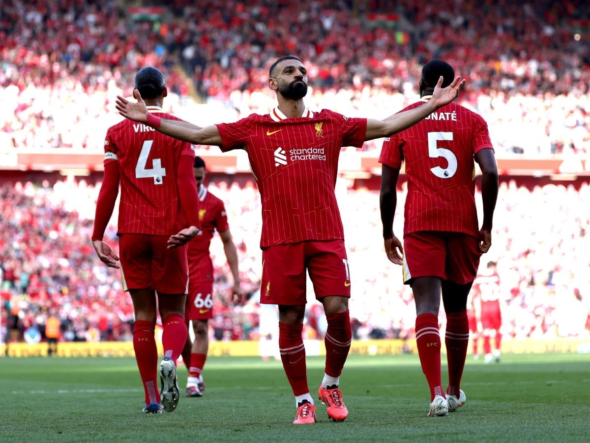 salah clebrating
