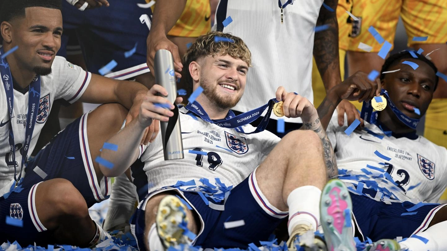 Harvey Elliott named Player of the Tournament at U21 Euros